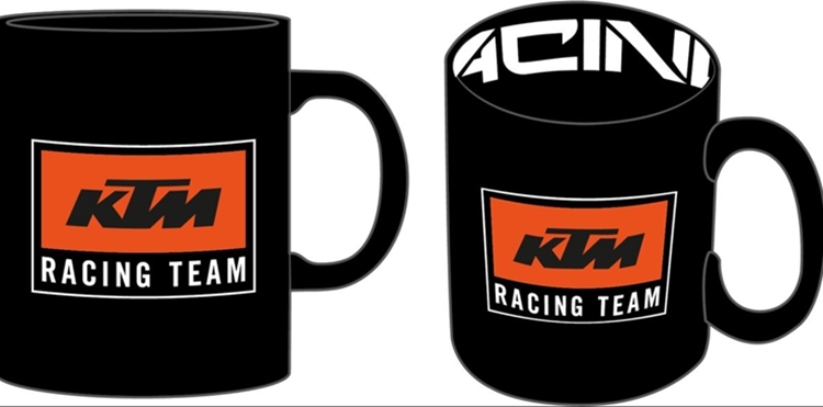 TAZA KTM TEAM NEGRA